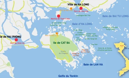 baie d halong carte